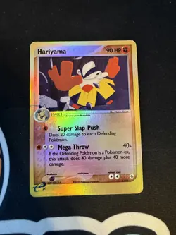 Hariyama 8/109 EX Ruby and Sapphire Reverse Holo Rare Pokemon TCG - Image 1