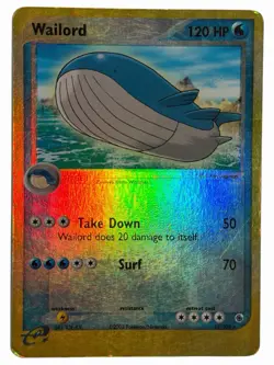 Wailord - 14/109 Ruby and Sapphire 2003 - Reverse Holo - Pokemon TCG - Image 1
