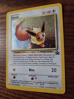 Eevee - Black Star Promo 11 - Pokemon TCG Holo - Image 2