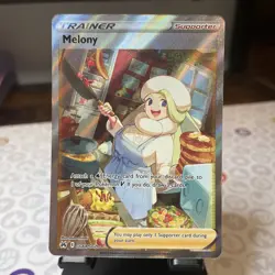 Pokemon TCG Melony Full Art Trainer GG64/GG70 Crown Zenith - Image 1