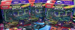Qty.3 Pokemon TCG Mega Battle Deck (Mega Gengar ex) Factory Sealed Brand New - Image 1