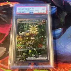 2024 POKEMON TEF SPECIAL ILLUSTRATION RARE #204 GOUGING FIRE EX PSA 9 - Image 2