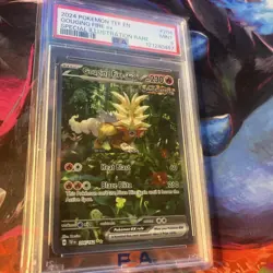 2024 POKEMON TEF SPECIAL ILLUSTRATION RARE #204 GOUGING FIRE EX PSA 9 - Image 4