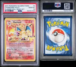 2021 Pokemon Celebrations: Classic Collection - #4 Charizard - Holo - PSA 10 - Image 2