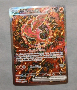 Pokemon TCG, ORICORIO EX 024 Mega Evolutions Phantasmal Flames UPC Promo - Image 3
