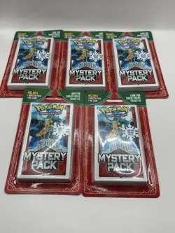 Pokemon Mystery Pack Seeded 1:10 Crystal Guardians - Lot Of 5 - Image 1