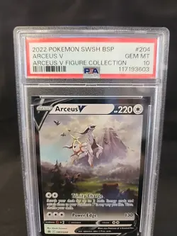 PSA 10 Arceus V #204 Figure Collection Pokemon Black Star Promo GEM MINT - Image 2