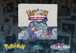 Pokemon Scarlet & Violet Stellar Crown Booster Box Factory Sealed RLPA2 - Image 1