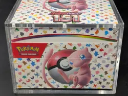 Pokemon 151 SV3.5 Booster Bundle Display Factory Sealed Case W/Acrylic Case - Image 5