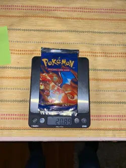 Pokemon Base Set Sealed Booster Charizard Art Auction Starts at 88 cents! - Image 1