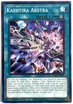 YuGiOh! - Kashtira Akstra CYAC-EN055 1st Edition Common - Image 1