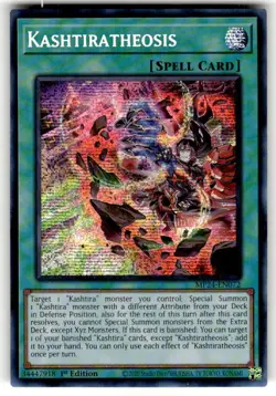 Kashtiratheosis - MP24-EN072 - Prismatic Secret Rare 1st Edition Yugioh NM - Image 1