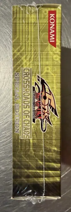 YUGIOH CROSSROADS OF CHAOS SPECIAL EDITION FACTORY SEALED (3 Booster Packs) - Image 4