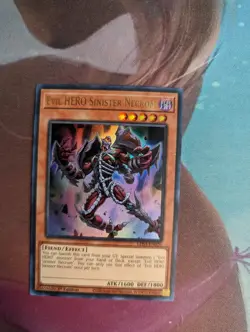 Yu-Gi-Oh! TCG Evil HERO Sinister Necrom Legendary Duelists: Season 3 LDS3-EN026 - Image 1