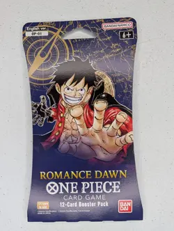 NEW One Piece Romance Dawn English OP-01 Sleeved Sealed Blister Pack - Image 1