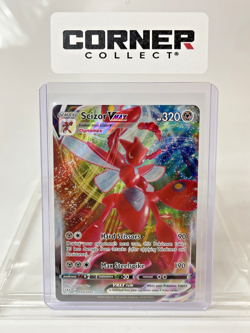 Scizor Vmax 119/189 Darkness Ablaze NM Full Art Ultra Rare Pokemon Card - Image 1