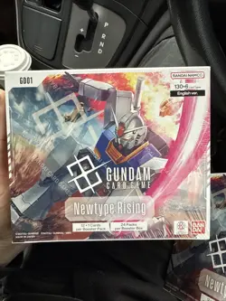‘IN HAND’ Eng Gundam Card Game: Newtype Rising GD01 Booster Box FACTORY SEALED - Image 1