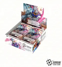 ‘IN HAND’ Eng Gundam Card Game: Newtype Rising GD01 Booster Box FACTORY SEALED - Image 2