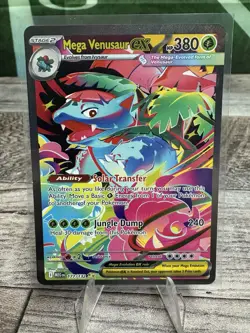 Mega Venusaur EX Sir Mega Evolution Card 177/132 NM Condition - Image 1