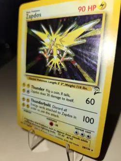Pokemon TCG Zapdos Base Set 2 Holo Rare Card 20/130 Very good condition - Image 4