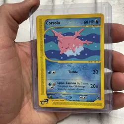 CORSOLA - Expedition Base Set 102/165 - Pokemon e-Card Series 2002 LP+ Common - Image 2