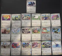 Pokemon TCG Journey Together Bulk No Duplicates 120+ cards - Image 2