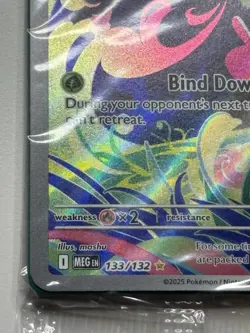 Bulbasaur - (Mega Evolution Stamped) 133/132 Miscellaneous Cards & SEALED - Image 4