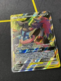 Greninja & Zoroark GX 201/214 - Unbroken Bonds Alternate Art Pokemon Card HP/MP - Image 5
