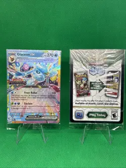 Pokemon Prismatic Evolutions Glaceon EX Promo Card 026/131 NEW SEALED - Image 1