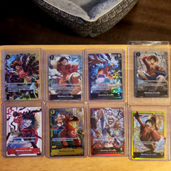 One Piece TCG English Luffy Card Collection Lot Of 13 - Image 2