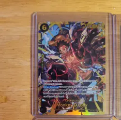One Piece TCG English Luffy Card Collection Lot Of 13 - Image 4