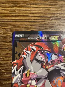 Pokemon Team Magma's Groudon EX 15/34 Double Crisis Holo Rare Card - Image 3