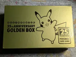 Open Pokemon Card 25th Anniversary Golden Box - (Everything Except Cards) - Image 1