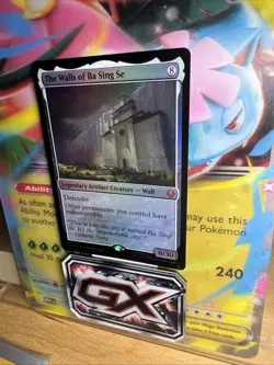 Magic the Gathering #261 The Walls of Ba Sing Se Foil - Image 3