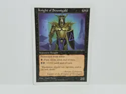Magic the Gathering 5th Edition - Knight of Stromgald (U) - Never Played - Mint - Image 1