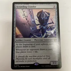 Scrawling Crawler FDN MTG Promo - Image 1