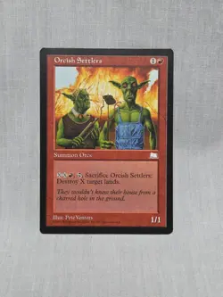 Magic The Gathering Orcish Settlers Weatherlight 1997 MTG - Image 1