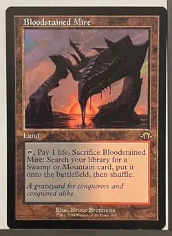 Bloodstained Mire Retro - Modern Horizons 3 MTG Magic the Gathering - Image 1