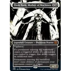 Elesh Norn, Mother Of Machines (ichor Borderless)(298) Phyrexia: All Will Be One - Image 1