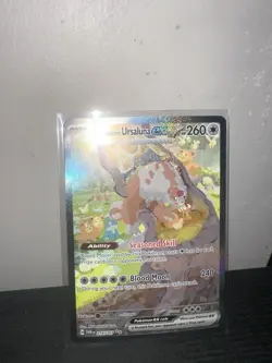 Pokemon Bloodmoon Ursaluna EX 216/167 SV06 Twilight Masquerade Holo 260 HP - Image 1