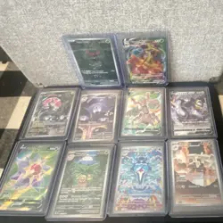 Pokemon TCG Card Lot Flapple VMAX Tapu Bulu Trevenant V 10x Holo English - Image 1