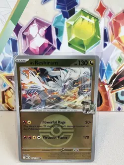 N’s Reshiram 154/217 Poke Ball Reverse Holo Rare - Pokemon Ascended Heroes - NM - Image 1