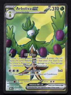 Pokemon TCG Destined Rivals Arboliva EX 207/182 Full Art Near Mint NM - Image 1