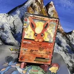 Flareon EX - RC6-32 Pokemon Generations: Radiant Collection - Holo LP+ / NM - Image 2