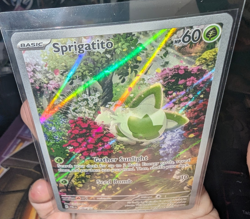 Sprigatito 196/193 Illustration Rare - IR Full Art - Pokemon Paldea Evolved - NM - Image 2