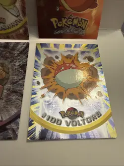 2000 Pokemon TCG Vintage Lot Holo Charmander Sandshrew, Golem, Voltorb - Creases - Image 3