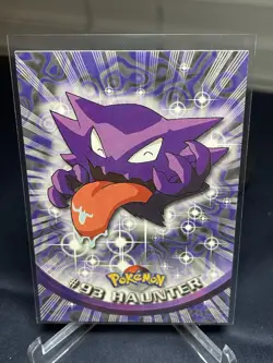 Haunter #93 Non-Foil Topps TV Animation Series 2 Blue Logo Pokemon 2000 - Image 1