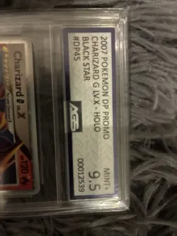 2009 Pokemon D & P Black Star Promo Charizard AGS 9.5 - Image 3