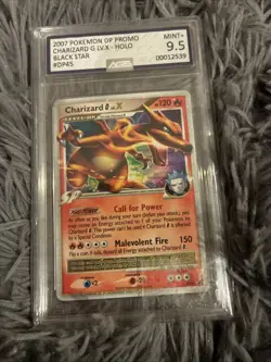 2009 Pokemon D & P Black Star Promo Charizard AGS 9.5 - Image 4