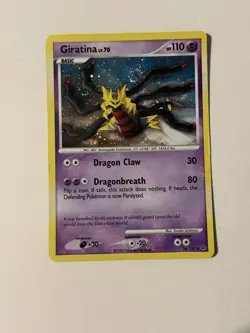 Giratina Lv. 70 28/127 DPPt Platinum Exclusive Holo Rare Pokemon 2 SWIRLS - LP! - Image 3